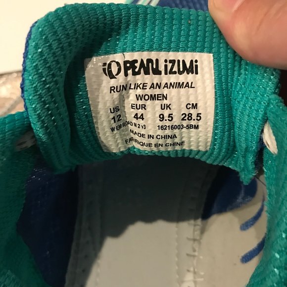 Pearl Izumi womens em road m2 run like an animal running shoes womens size 12 gr - Picture 4 of 7